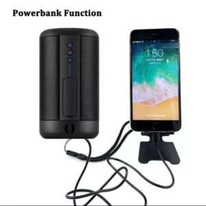 Φορητό αδιάβροχο ηχείο Bluetooth, power bank - Image 3
